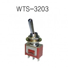 Toggle 2단3P WTS-3203 우진전기 미니 토글스위치 3A Small Toggle Switch WTS-3203S