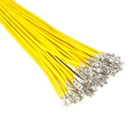 [연호] YST200 Wire 300mm 노랑색 황색 (SMH200용 와이어 하네스 한쪽 300mm Yellow) (100개묶음판매)
