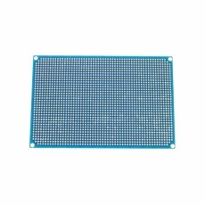 [NER-19455] NA4-100x150 PCB 만능기판(양면,BLUE) / 파랑색 만능PCB 100*150mm