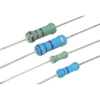 [3091] 막대 저항 1W 220 ohm 5% (100개묶음판매) 리드저항 1와트 220옴 / METAL OXIDE Film Resistor